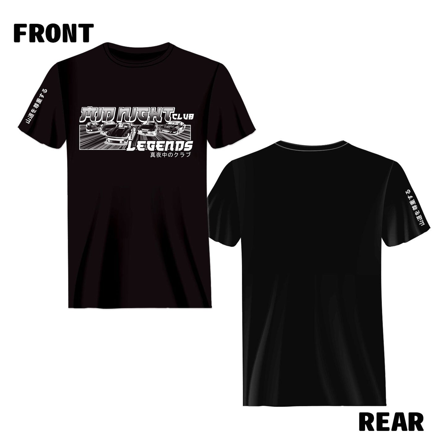 LEGENDS SERIES T-SHIRT : MIDNIGHT CLUB