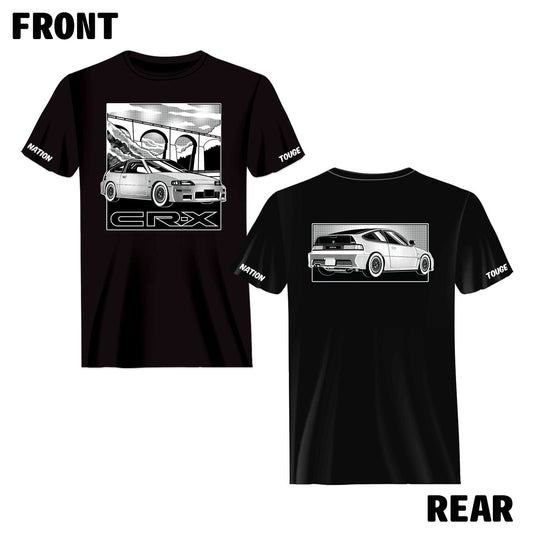 TRIBUTE T-SHIRT : HONDA CR-X