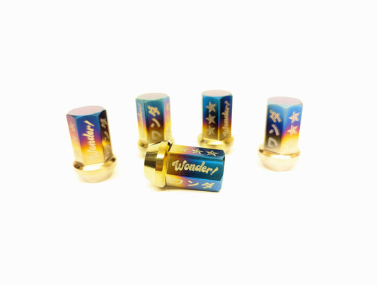 WONDER! BURNT TITANIUM LUG NUT SET