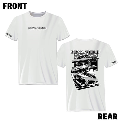 TRIBUTE T-SHIRT : MITSUBISHI SIGMA TURBO