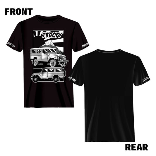 TOYOTA LANDCRUISER HERITAGE T-SHIRT : FJ45 TROOP CARRIER